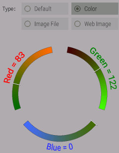 background color settings