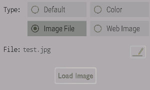 image file settings