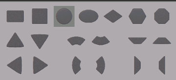 shape selector