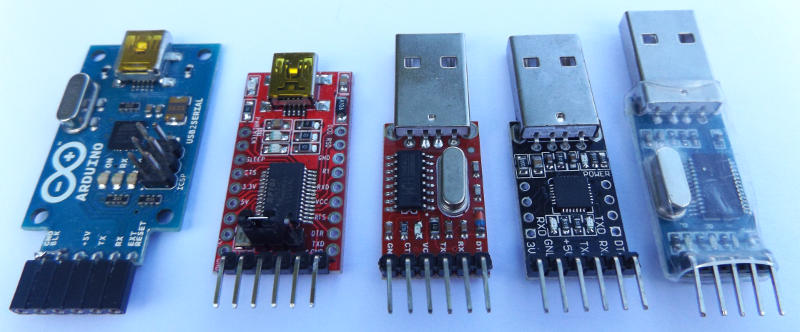 USB to Serial breakout boards