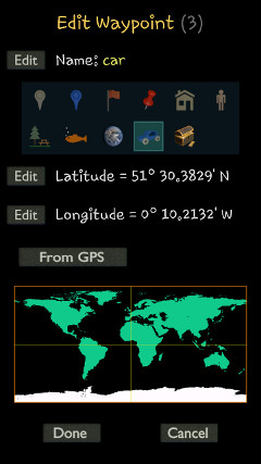 edit waypoint screenshot